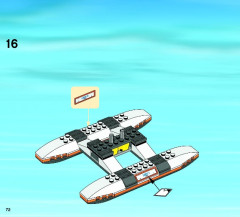 LEGO 60015 instructions page 72 – build guide