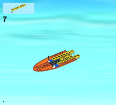 LEGO 60015 instructions page 8 – build guide