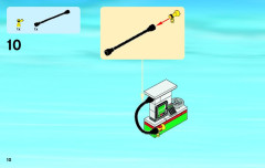 LEGO 60016 instructions page 10 – build guide