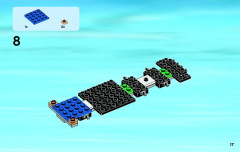LEGO 60016 instructions page 17 – build guide