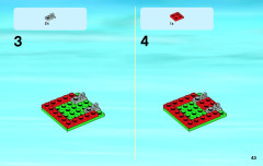 LEGO 60016 instructions page 43 – build guide