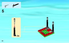 LEGO 60016 instructions page 44 – build guide