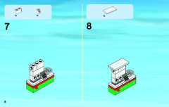 LEGO 60016 instructions page 8 – build guide