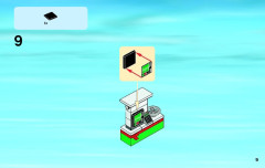 LEGO 60016 instructions page 9 – build guide