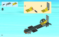 LEGO 60017 instructions page 10 – build guide