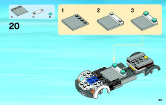 LEGO 60017 instructions page 23 – build guide