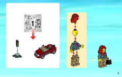 LEGO 60017 instructions page 3 – build guide