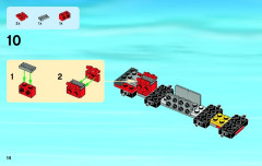 LEGO 60018 instructions page 14 – build guide
