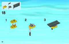 LEGO 60018 instructions page 52 – build guide