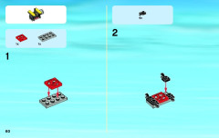 LEGO 60018 instructions page 60 – build guide
