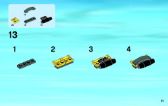 LEGO 60018 instructions page 71 – build guide