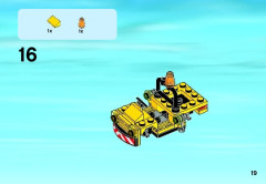 LEGO 60019 instructions page 19 – build guide
