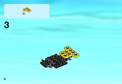 LEGO 60019 instructions page 6 – build guide