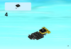 LEGO 60019 instructions page 7 – build guide