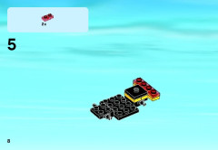 LEGO 60019 instructions page 8 – build guide