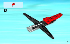 LEGO 60019 instructions page 11 – build guide