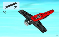 LEGO 60019 instructions page 15 – build guide