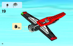 LEGO 60019 instructions page 18 – build guide