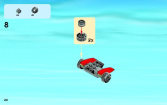 LEGO 60019 instructions page 34 – build guide