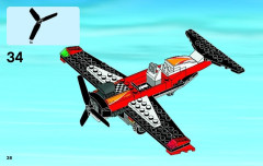 LEGO 60019 instructions page 38 – build guide