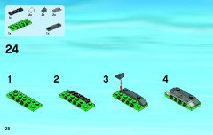 LEGO 60020 instructions page 28 – build guide