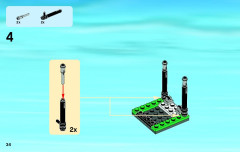 LEGO 60020 instructions page 34 – build guide