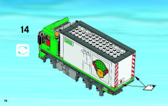 LEGO 60020 instructions page 74 – build guide