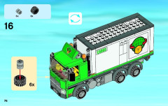 LEGO 60020 instructions page 76 – build guide
