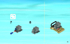 LEGO 60020 instructions page 13 – build guide