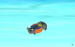 LEGO 60020 instructions page 21 – build guide