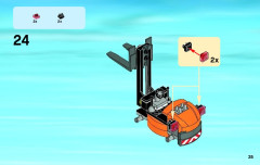 LEGO 60020 instructions page 35 – build guide