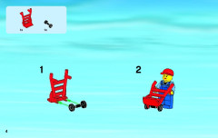 LEGO 60020 instructions page 4 – build guide