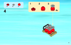 LEGO 60020 instructions page 7 – build guide