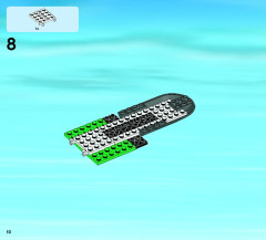 LEGO 60021 instructions page 10 – build guide