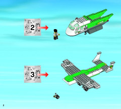 LEGO 60021 instructions page 2 – build guide