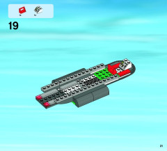 LEGO 60021 instructions page 21 – build guide