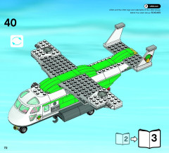 LEGO 60021 instructions page 72 – build guide