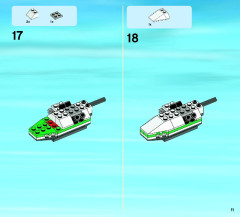 LEGO 60021 instructions page 11 – build guide