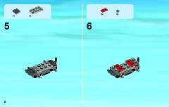 LEGO 60021 instructions page 8 – build guide
