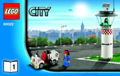 LEGO 60022 instructions page 1 – build guide