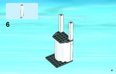LEGO 60022 instructions page 21 – build guide