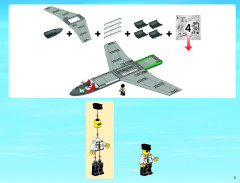 LEGO 60022 instructions page 3 – build guide
