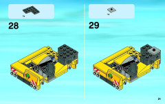 LEGO 60022 instructions page 21 – build guide