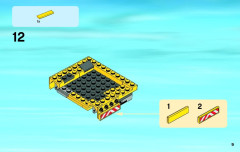 LEGO 60022 instructions page 9 – build guide