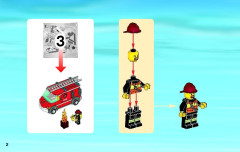 LEGO 60023 instructions page 2 – build guide