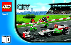 LEGO 60025 instructions page 1 – build guide
