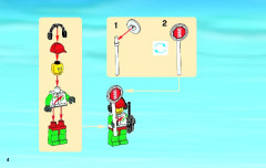 LEGO 60025 instructions page 4 – build guide