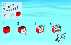 LEGO 60025 instructions page 6 – build guide