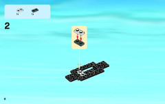 LEGO 60025 instructions page 8 – build guide