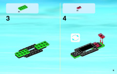 LEGO 60025 instructions page 9 – build guide